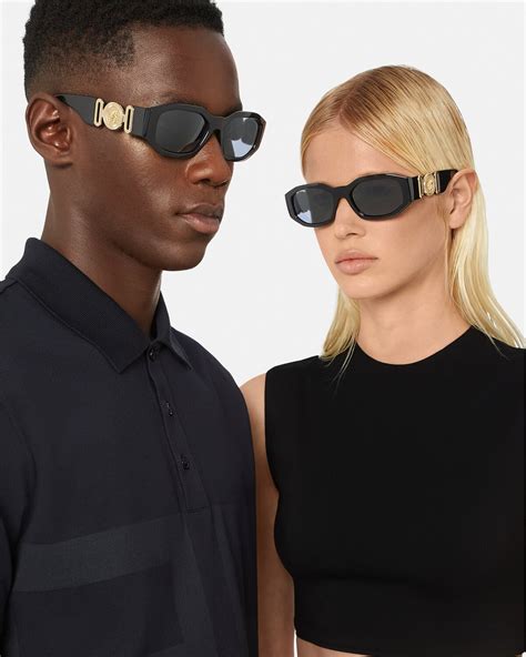 versace medusa glass d'or|Versace Medusa biggie sunglasses.